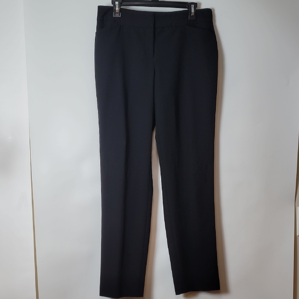 Worthington Black Straight Leg Professional Pants